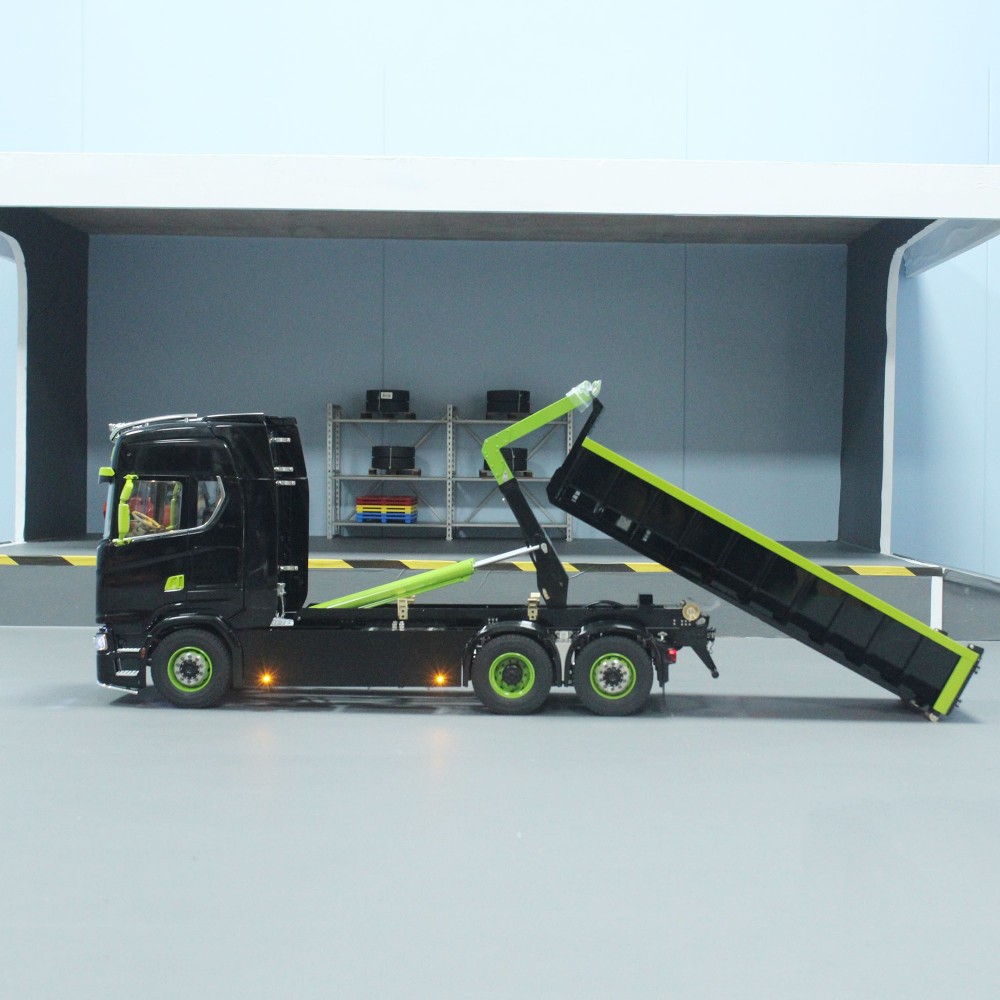 Pompa Idraulica LESU In Alluminio Per Camion RC Scala 1/14 Tamiya